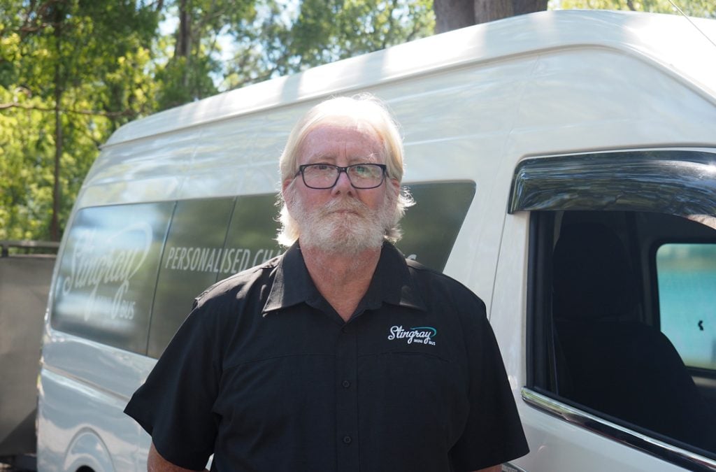 rodger Stingray minibus driver